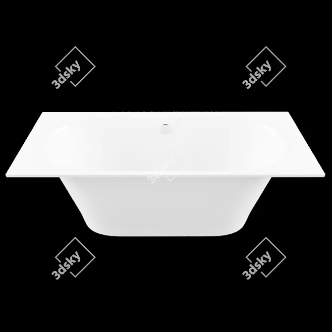 Luxury Vario Grande Bathtub 3D model image 1