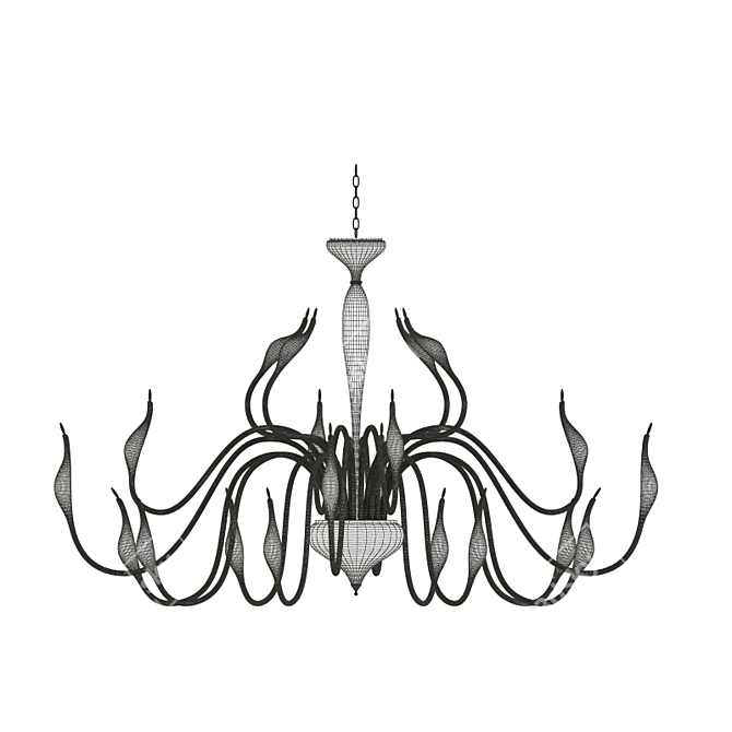 Lightstar Italian Ceiling Light 3D model image 2