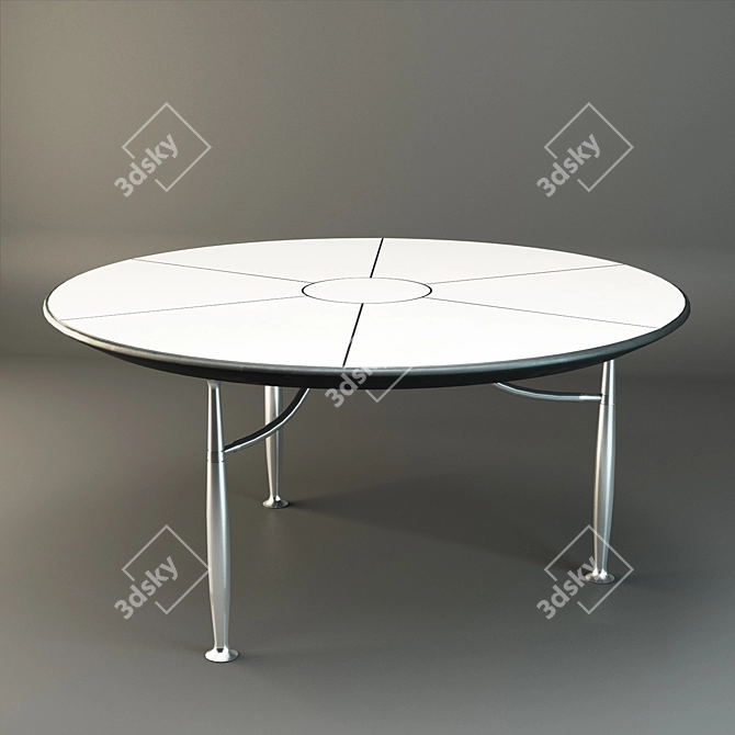 Corinthia Round Table - 150cm Diagonal, 72cm Height 3D model image 1