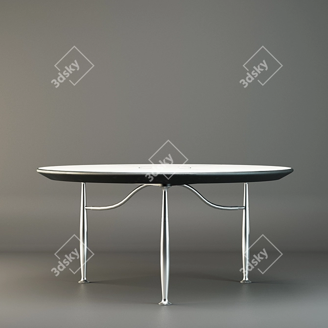 Corinthia Round Table - 150cm Diagonal, 72cm Height 3D model image 2