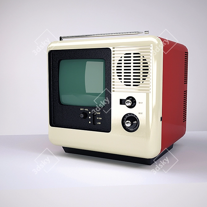 Compact JVC GM Teeny Vision 3D model image 1