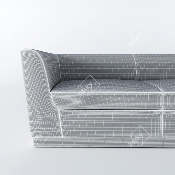 Langlois-Meurinne Sofa: Luxurious Comfort 3D model image 3