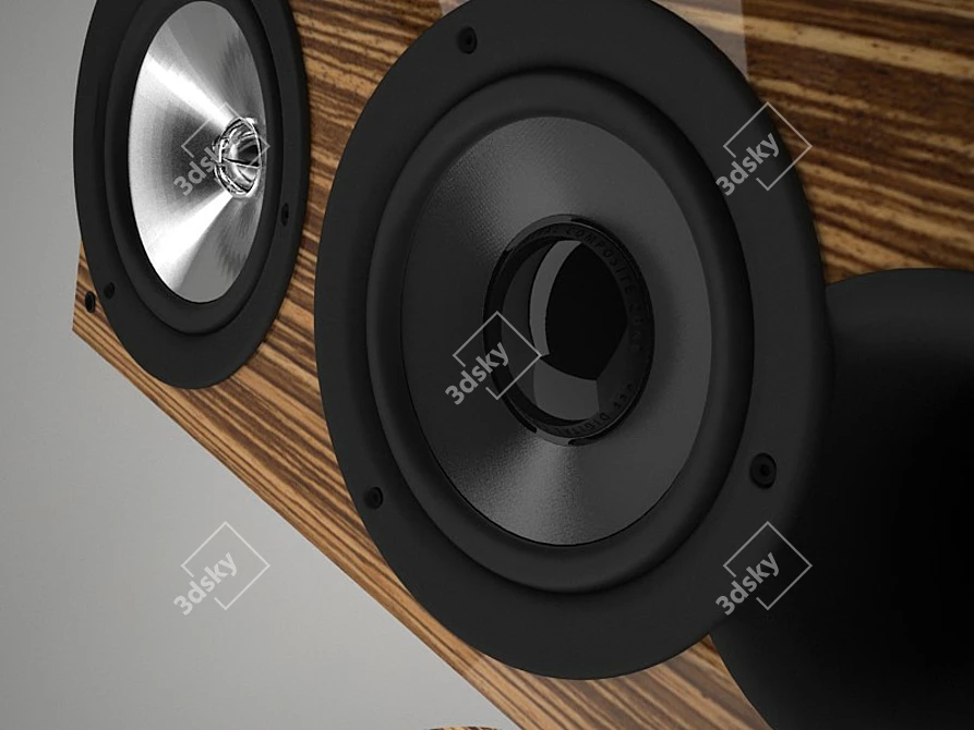 Premium Sound: KEF IQ 30-50 3D model image 3