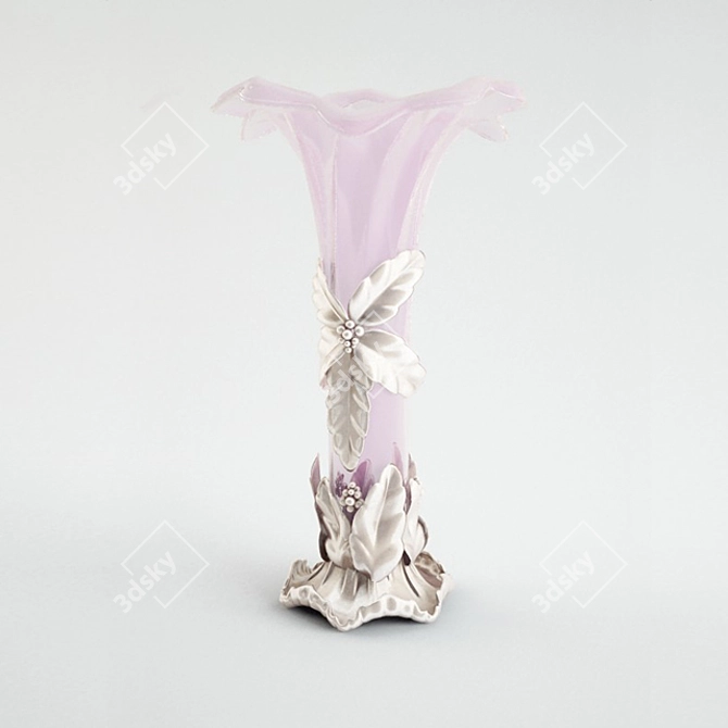 Elegant Classic Vase 3D model image 1