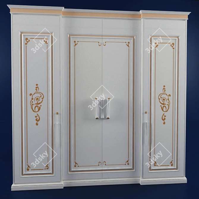 Picture-Perfect Cupboard 3D model image 1