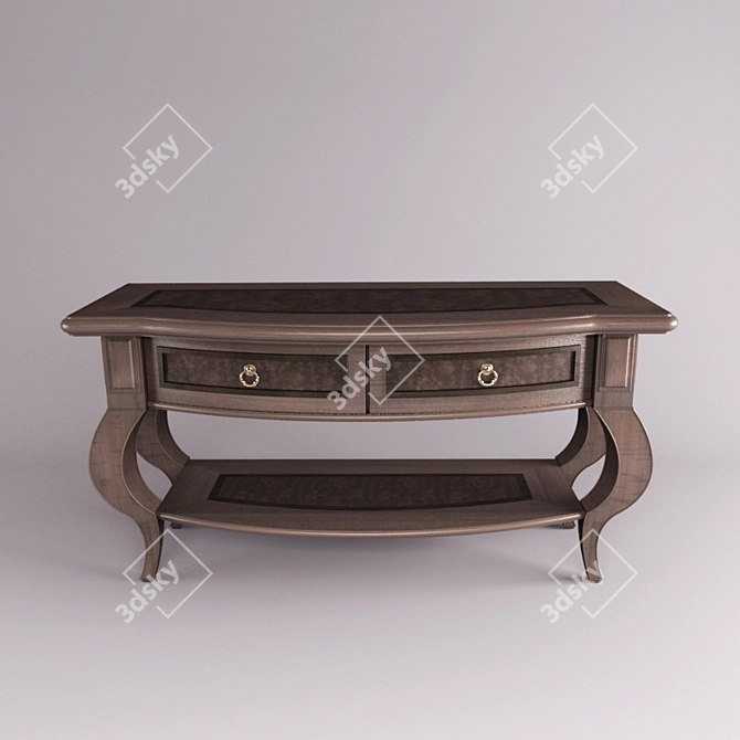 Custom Made Coffee Table 3D model image 1