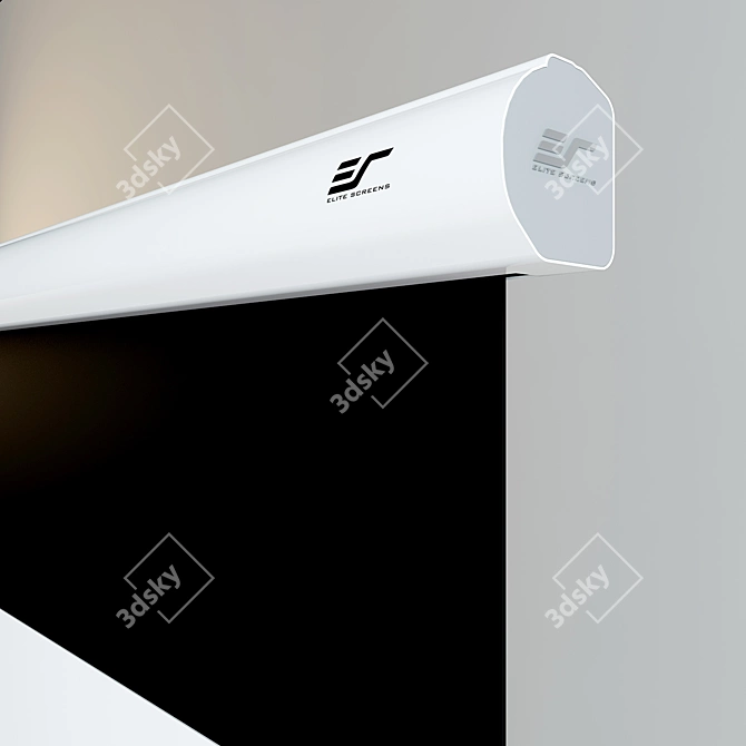 Elite Screens PM138HT: High-Quality Motorized Projection Screen 3D model image 2