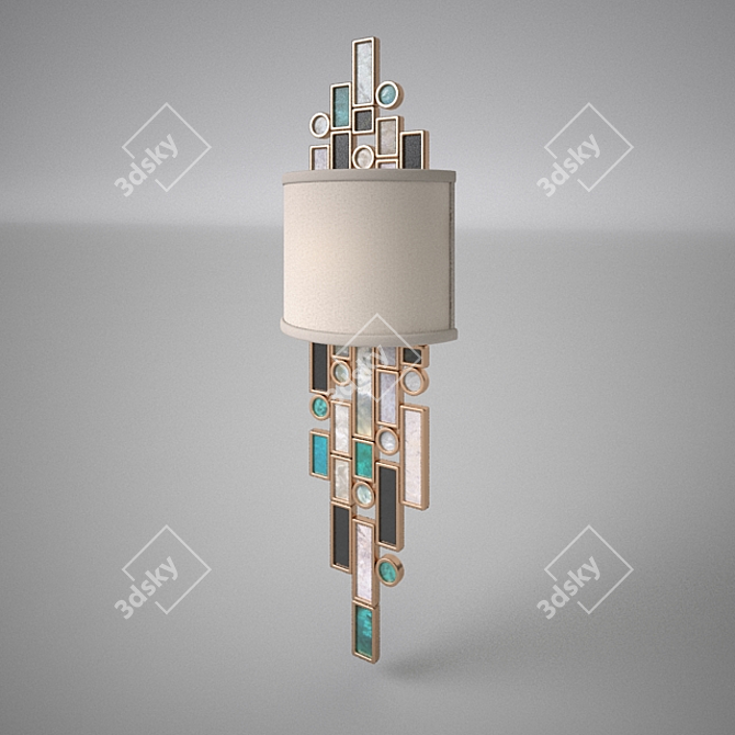 Dolcetti Vintage Wall Sconce 3D model image 1