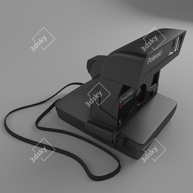 Instant Memories: Polaroid Camera 3D model image 3