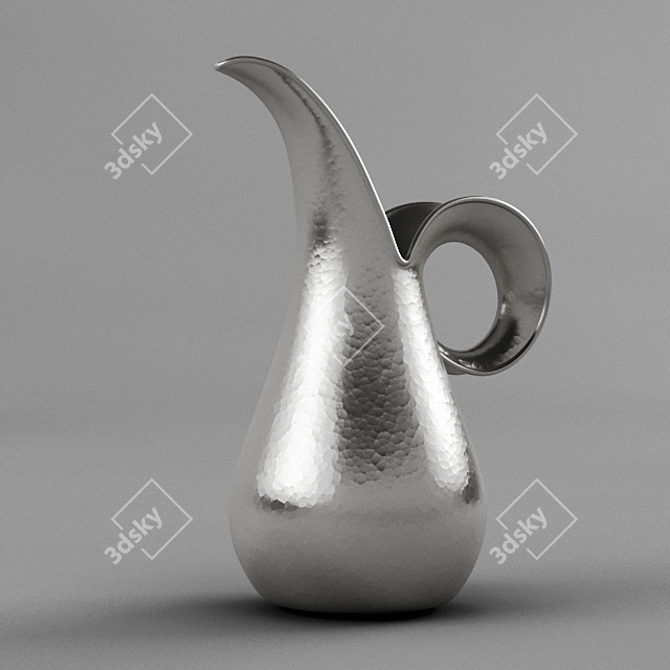 Tiffany Vasa: Elegant Oscar Riedener 3D model image 1