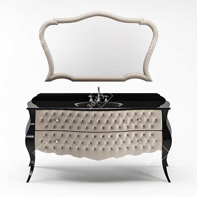 Italian Deluxe Vanity Set: IL TEMPO DEL Trendy TD 2561 3D model image 1