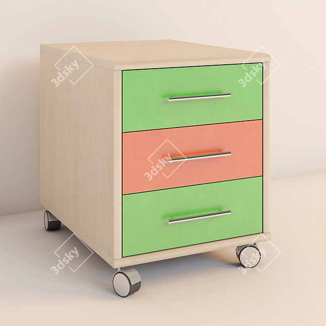 Beat Series Children's Furniture by Rohr 3D model image 2