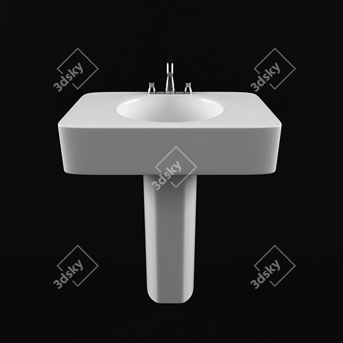 Modern Design Mark Newson Bathroom Range 3D model image 2