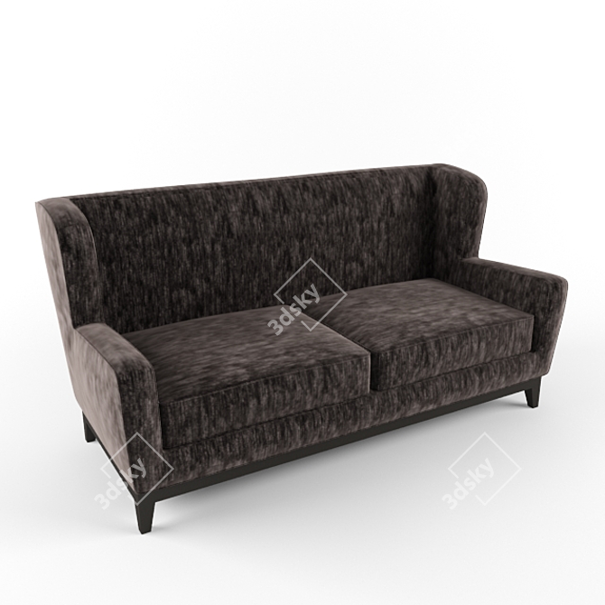 Baltic Sofa: 1.80m & 3m 3D model image 1