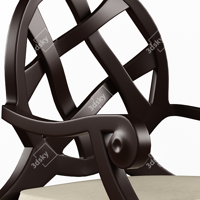 One-of-a-Kind Arm Chair 3D model image 2