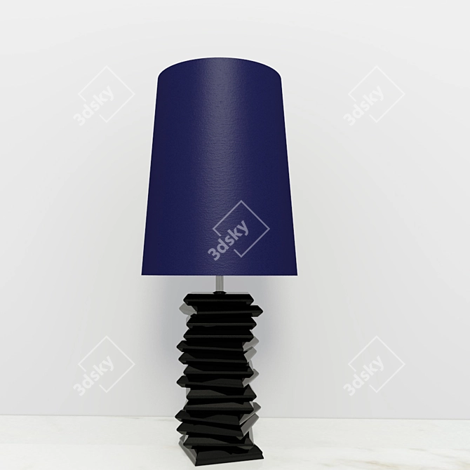 Soho Tribeca Table Lamp: Elegant Illumination for Your Space 3D model image 1