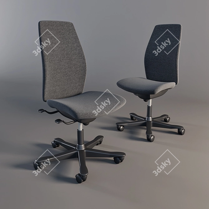 ErgoFlex Task Chair 3D model image 1