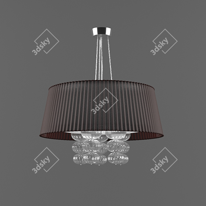 Modern Style Chandelier 3D model image 1