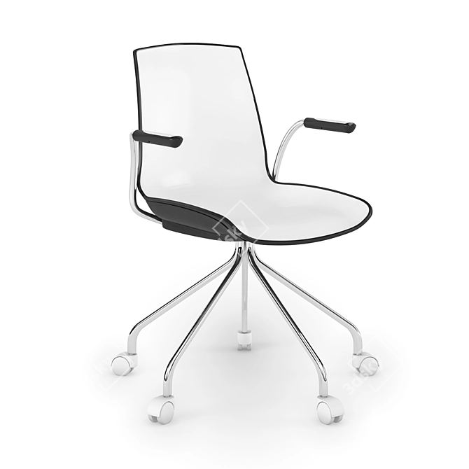 Now Office Chair by Pointex 3D model image 1