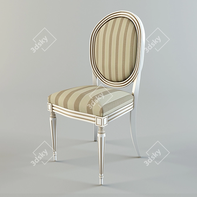 Mystical Llass Chair 3D model image 1