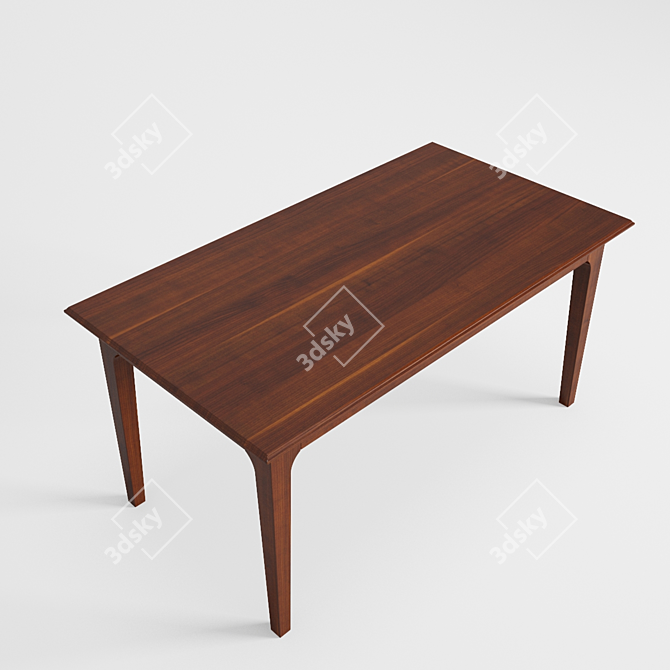 Modern 3D Table Design 3D model image 3