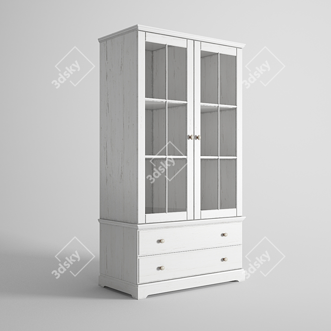 3D Cabinet Model 3D model image 1