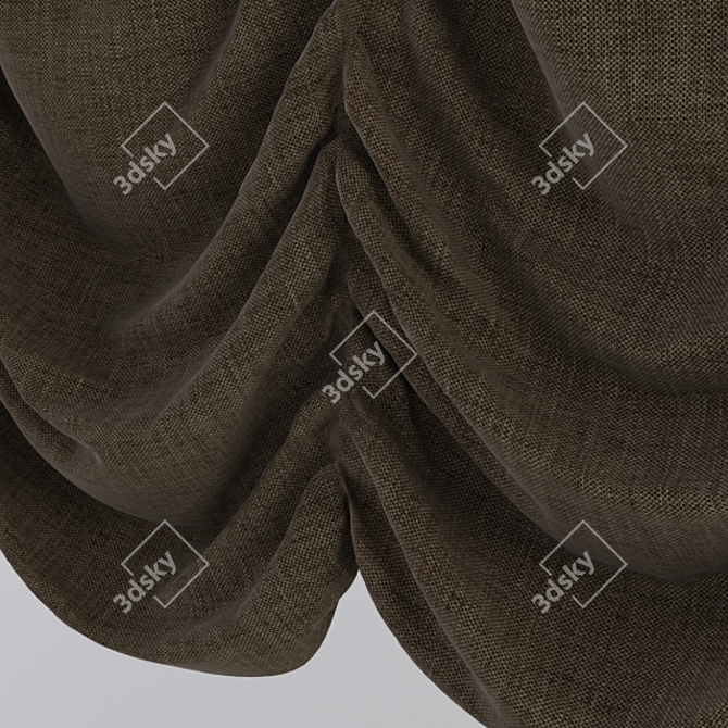 Foldable Drapery 3D model image 2