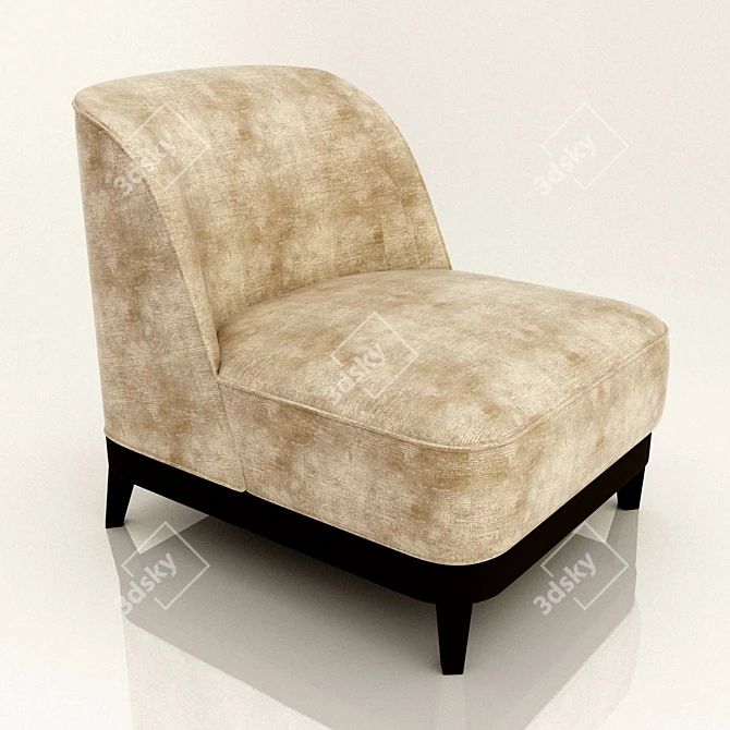 Busnelli Swing: Ultimate Easy Chair 3D model image 1