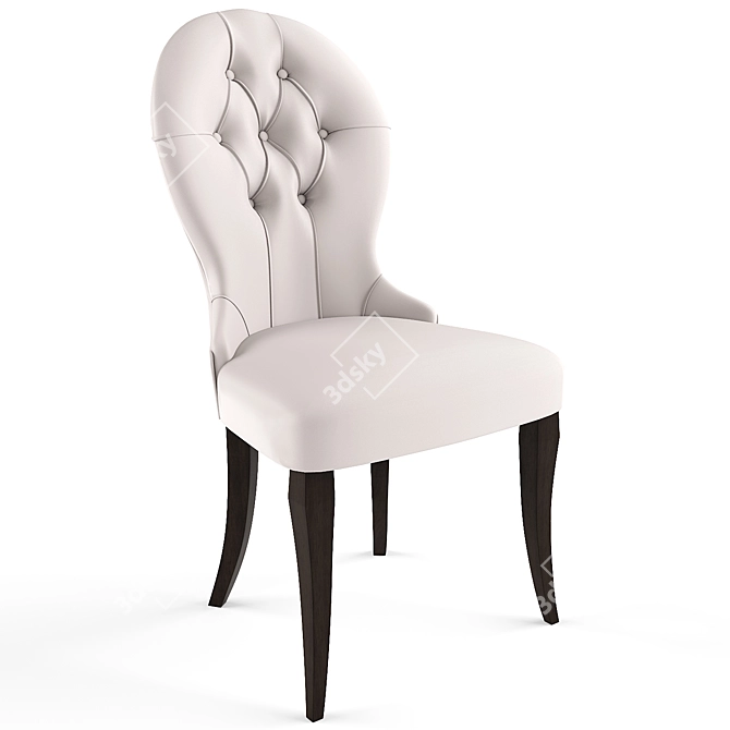 Luxury Italian Chair: Angelo Cappellini 3D model image 1