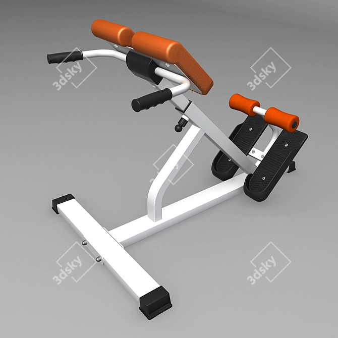 Back Extension and Glute Trainer 3D model image 1