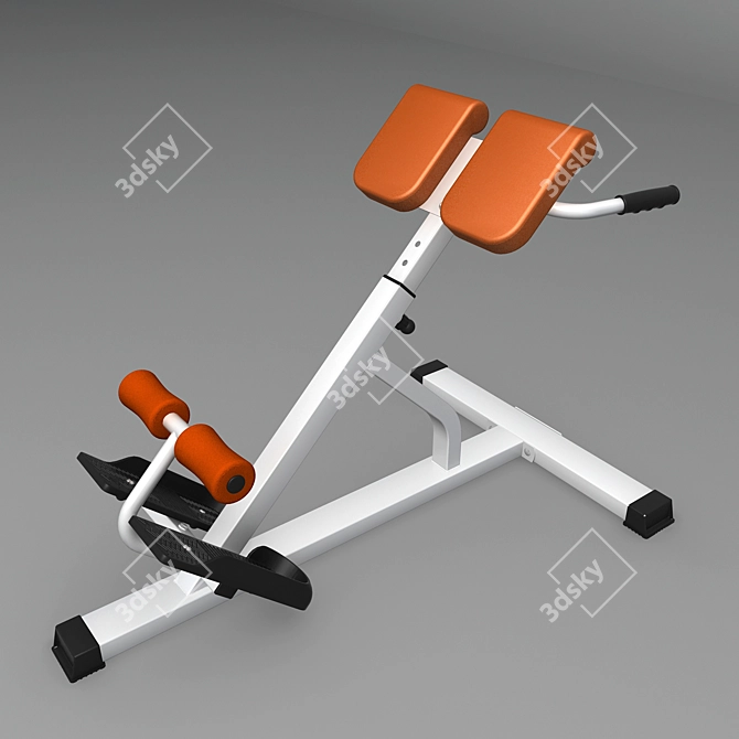 Back Extension and Glute Trainer 3D model image 2