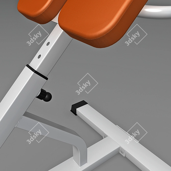 Back Extension and Glute Trainer 3D model image 3