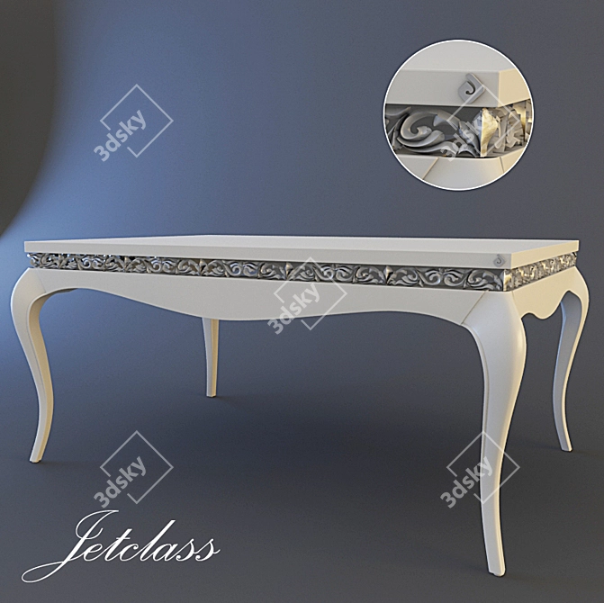 Luxus Table by Jetclass: Real Size Quality 3D model image 1