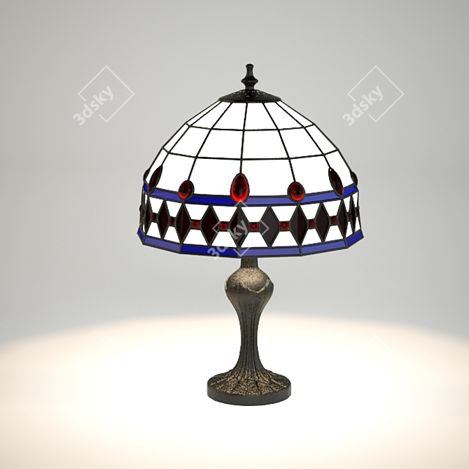 Modern Desk Lamp 3D model image 1