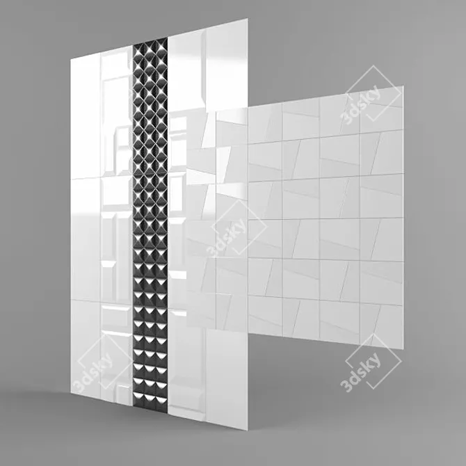  Nordic Charm: Aparici Tile Collection 3D model image 1