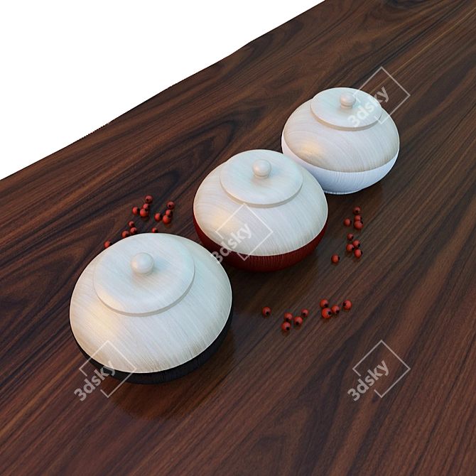 Modern Minimalist Table: IKON DRIVE 3D model image 3