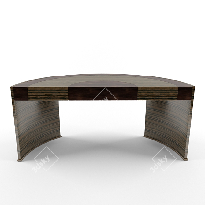 Sleek Writing Desk in Capital Collection 3D model image 3