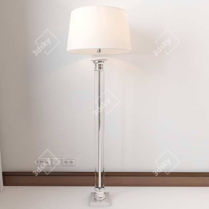Elegant Eichholtz Floor Lamp: 06576 3D model image 1