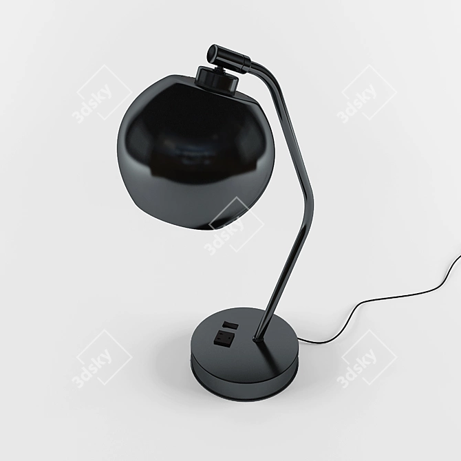 Gleaming Gumball Desk Lamp 3D model image 3