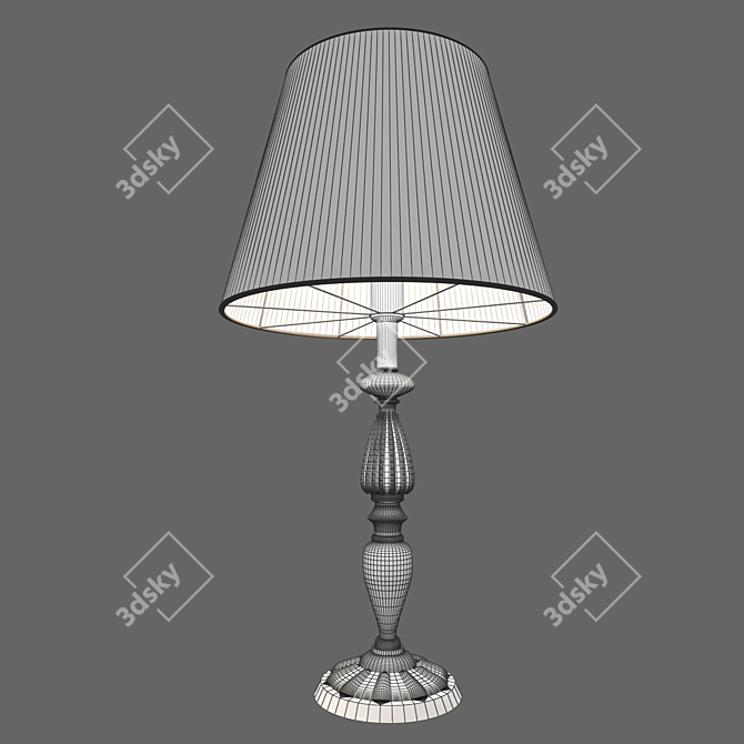 Sleek LED Desk Lamp 3D model image 3