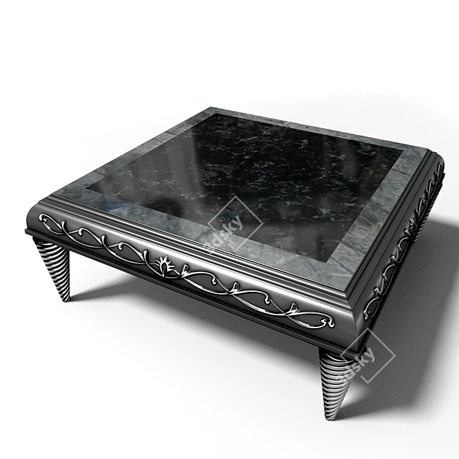 Sleek Babel Coffee Table 3D model image 2