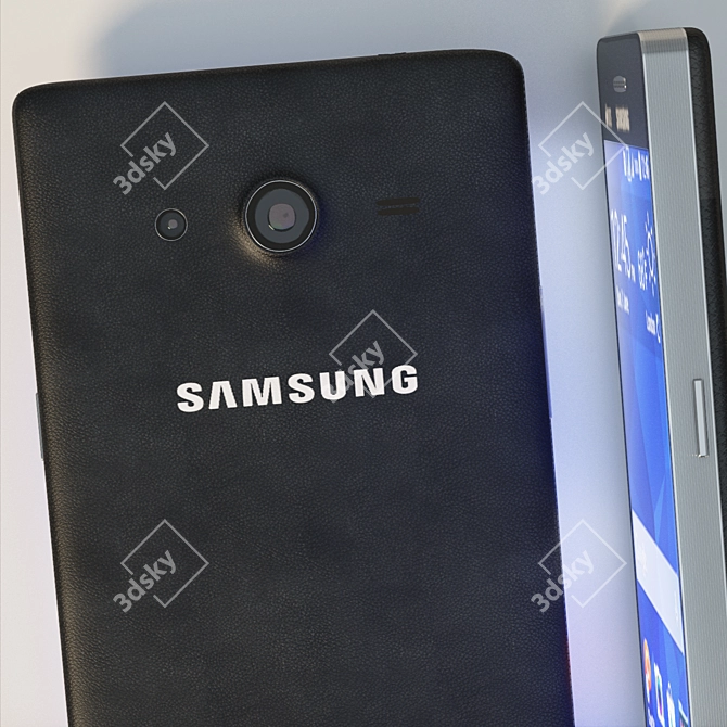 Powerful Samsung Galaxy Core 2 3D model image 3