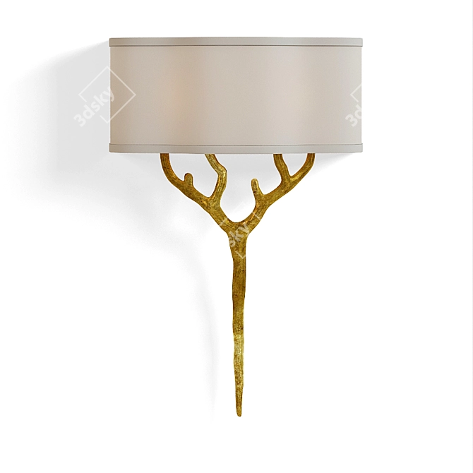 Christopher Guy 90-0054 Brass Wall Sconce 3D model image 1