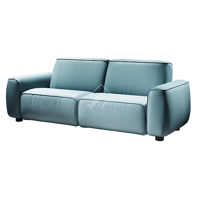 Comfortable and Stylish DAGARN Sofa 3D model image 1