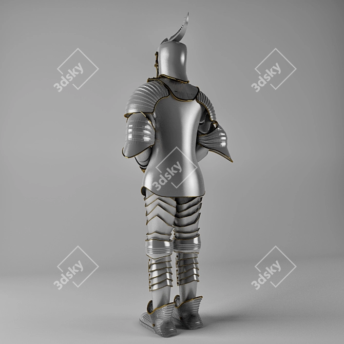 Armer Reibal: Top-Quality Armor 3D model image 2