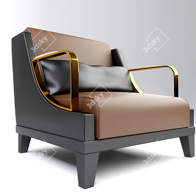 SMANIA Dorothy Arm Chair 3D model image 1