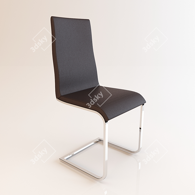GRADO Metal Chair 3D model image 1