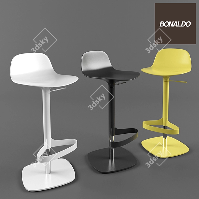 Sleek and Stylish Bonnie Chair 3D model image 1