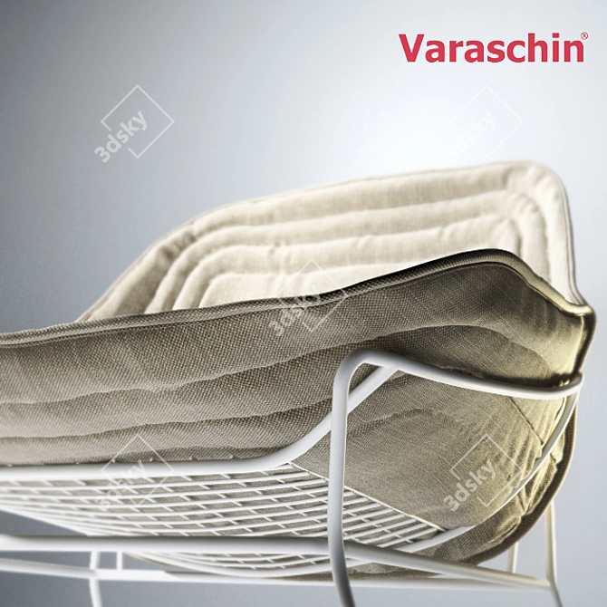 Stylish Chapeau Armchair: Modern Elegance 3D model image 2