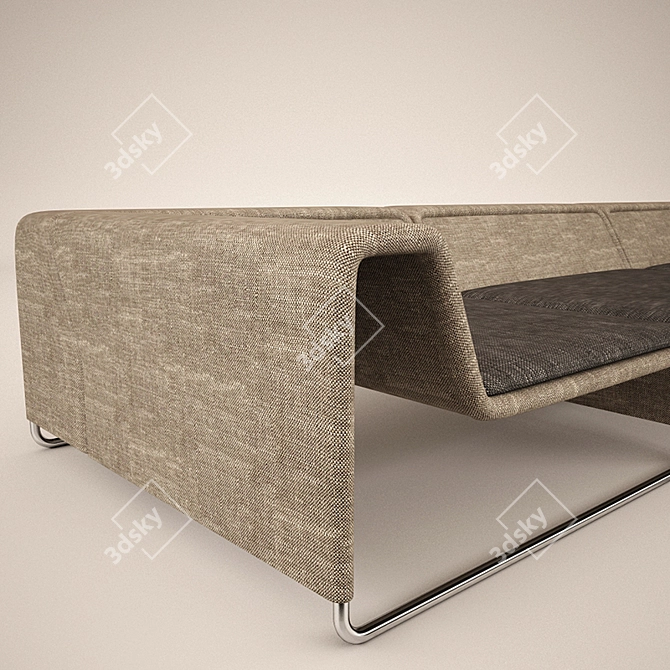 Modular Sofa Island by Paola Lenti 3D model image 2